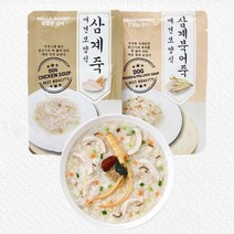 참좋은간식 삼계죽 삼계북어죽 강아지 보양 간식 80g, 10개, 삼계북어죽80g