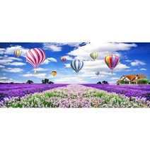 2021년 신상품 다이아몬드 만발 라벤더 타일 거실 심플하고 모던한 보석 십자수입니다., 보석십자수210*95CM