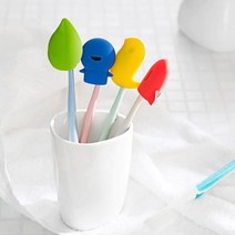 휴대용 칫솔캡 여행용 실리콘 칫솔커버 보관, 초록CM002902