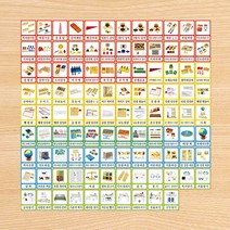 [하나몬테소리] L0150 몬테소리명칭3단계 P.P.카드 한글판 - 언어교구