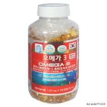 콜레스테롤 고용량 오메가3 20 30 60대 오메가3 국산, 1병(100일)