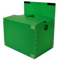 뉴프라테크 이사박스 고급벨크로 3호, 연두