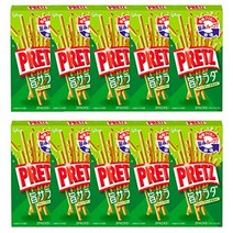 글리코 프리츠 오리지널 프릿츠 박스 사라다맛 10개 일본과자, 22년 8월 신발매 상품개