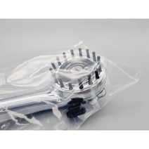 비젼씨앤비 부러쉬 절수 샤워헤드(도금) / 브러쉬 두피 마사지 빗 샤워기