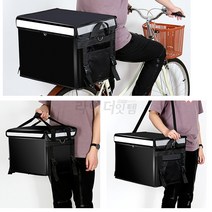 오토바이 자전거 배달가방 간편 설치 보온 보냉 배달의민족, 48L