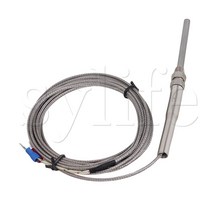 일반 3 미터 고온-100 ~ 1250 C 열전대 K 타입 프로브 센서 신제품, 한개옵션0