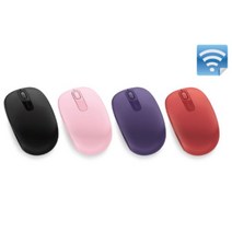 MS 마우스 무선 모바일1850 USB 1000dpi 레드 736397 - 컴퓨터 마우스, 단품, 단품