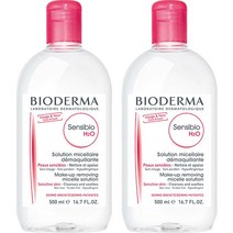 바이오더마 센시비오 H2O 메이크업 리무빙 클렌징 워터, 2개, 500ml