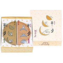 [이라운드몰]가마쿠라 반월 반달 센베 10장입 (팥 말차맛), 단품