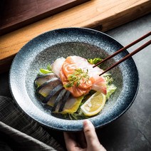 빈티지 그릇 세트 수입 플레이트 디저트 예쁜 접시 파스타, 07. 10인치 밀짚모자 트레이너 보람