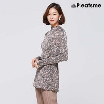 [플리츠미] 치오 꽃나염 티셔츠 PPTSF020012