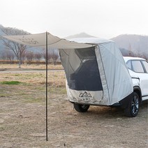 초간편 차박텐트 SUV 후방 도킹 솔캠 카쉘터 야영, 네이비