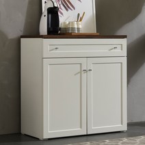 [1만원 즉시할인]장인가구 셰리 800 서랍 주방수납장, 아이보리