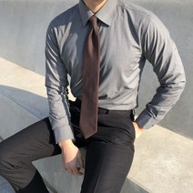 [당일출고]프리미엄 정장셔츠 스판 구김없는 와이셔츠 빅사이즈까지 직장인 결혼식하객룩 취업면접 셔츠 머슬핏
