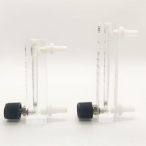 산소농도측정기 산소포화도측정기 LZQ-6 7 아크릴 공기 유량계 (H = 120mm 가스 산소 커넥터에 대한 제어, 02 LZQ-6 2-10LPM
