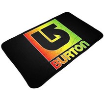 스노우보드데크 스노보드 스노우보드장비 burton snowboards rastalogo in all mat rug carpet decor doormat foot pad easy, 그림 쇼로, 50x80cm