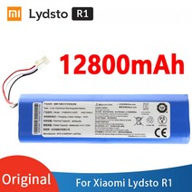 오리지널 12800mAh XiaoMi Lydsto R1 충전식 리튬 이온 배터리 로봇 진공 청소기 팩 용량 포함, [03] 12800mAh
