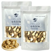 헬로우그린 국내산 세척 말린 생강 300gX2(팩) 총600g 건생강, 300g(팩) 2개