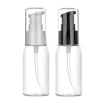 [허브스프레이샵] 플라스틱 고급에센스용기 모음20ml~100ml 화장품공병, 30ml투명용기, 검정캡