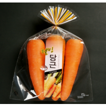 숨쉬는 기능성 야채포장 웰빙 당근 200매 TB-C-59 채소 농산물 봉투 비닐, 1개, 1개