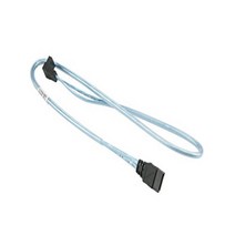 Supermicro CBL-0227L Cable 48CM SATA ROUND S-RA PBF, 1