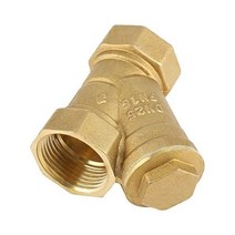 황동 여과기 2.5cm1인치 BSPP 암나사 Y자형 필터 밸브 커넥터 물 오일 분리용 0 150 작동 온도