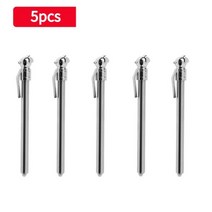 가스압력계 타이어 압력 게이지 휴대용 미니 스테인레스 스텐 펜 모양의 자동차 차량 공기압 테스트 미터 기압계, 5pcs