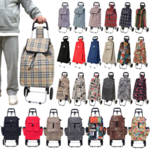 에이오더스 쇼핑카트 바퀴달린장바구니 시장바구니캐리어 접이식 손수레 핸드 카트, 05_부엉이패턴 색상무작위