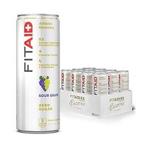 케토 프렌들리 운동 후 음료 케르세틴 크레아틴 BCAAs 오메가3s 녹차 5Cal 인공 감미료 팩 12개, 장착 보조 시스템 RX 0, 12 Fl Oz(12개 팩)