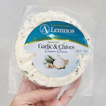 램노스 과일치즈 (갈릭_차이브) 125G X 1개, 종이박스포장