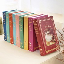 클래식 한 문장 일기 365 days 양장 다이어리 고전 일기장 디자인 노트 앨리스 피터팬 작은아씨들, 하이디