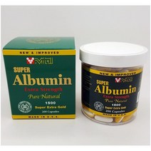 바이탈 수퍼 알부민 200정 1500mg Vital Super Albumin Extra Strength Pure Natural, 한세트(한병)