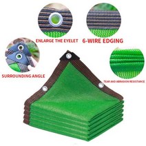 두꺼운 12 핀 90% 음영 비율 자외선 방지 HDPE 검은 색 음영 그물 야외 퍼걸러 자동차 차고 비 창고 음영 그물