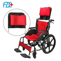 FZK+ 휠체어머리받침대 휠체어머리지지대 휠체어머리거치대, 1개, 레드