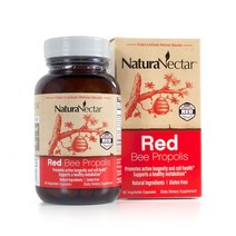 NaturaNectar 레드 꿀벌 프로폴리스, 1개, 60정