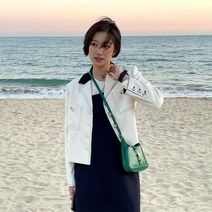 올리브데올리브 [한겨레 착용]카라 배색 자켓(OW3MCJ419) 399777