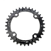 [ 스네일 ] 8/9/10/11/12단 싱글체인링 Shimano 104 BCD 12 Speed Chainring 30T/32T/34T/36T 블랙, 30T