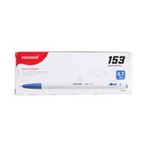 모나미 153 유성볼펜 3색 1박스 12개입 Ball Point Pen 0.7mm, 파랑 1박스 12개입