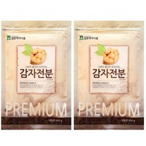 김포맥아식품 국산 감자 전분 400g 가루, 2개