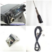 와이드터보 액정분리형 차량용무전기 12v 1.4M안테나 셋트구성 덤프/화물/중장비/포크레인