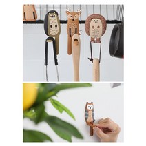 어린이집 유치원 소지품 동물 후크 행거 수건 현관 오피스텔 원룸 방꾸미기 이사, 사슴