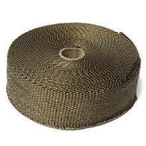 오토바이머플러 배기파이프 자동차 모토 열 차폐 랩 15M x 50MM 터보 배기 테이프 랩 파이프 실드 매니, 한개옵션0