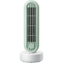 파스텔 미니 테이블 온풍기 USB연결식 사무실 난로, 그린전속모델 빅윈드