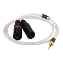 오디오앰프 블루투스앰프 YYAUDIO HIFI 균형 2.5mm 2 XLR 남성 3 핀 오디오 케이블 Canare Mp3 pha2a wm1a, WHITE_5m, 01 WHITE_05 5m