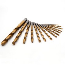 티타늄 코팅 고속강철 HSS 드릴비트 (1mm~14mm), 11mm