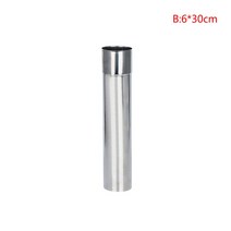 보일러 배관 청소 보온재 부품 스테인레스 스틸 스토브 파이프 굴뚝 배기 라이너 20cm/30cm/40cm/50cm, [02] 6x30cm