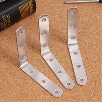 기억자 접쇠 100x100 스텐 벽걸이 선반대 10P