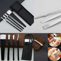 11종 패디나이프 발각질제거 푸셔 큐렛 굳은살 제거 스파출러 패디플래닝 네일푸셔 네일큐렛 스파출라, [1~3/3종]1세트
