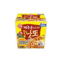 오뚜기 제주콩으로 만든 생감귤낫또 일본음식 간편식 건강식 171g 1세트, 3세트