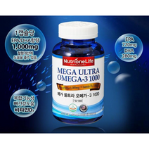 뉴트리원 메가 울트라 오메가3 1203mg*180정 6개월분